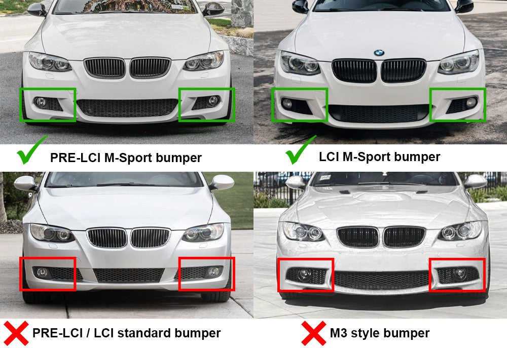 Fog Lights for BMW E92/E93 M-Pack