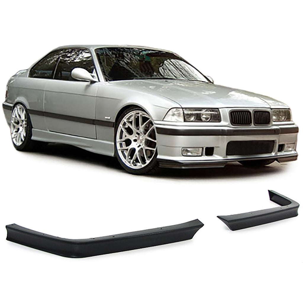 Front bumper GT Splitters/ Spoilerlip/ side flaps For BMW E36 91-99