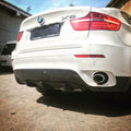 P-Performance rear bumper diffuser for BMW X6 E71 / E72