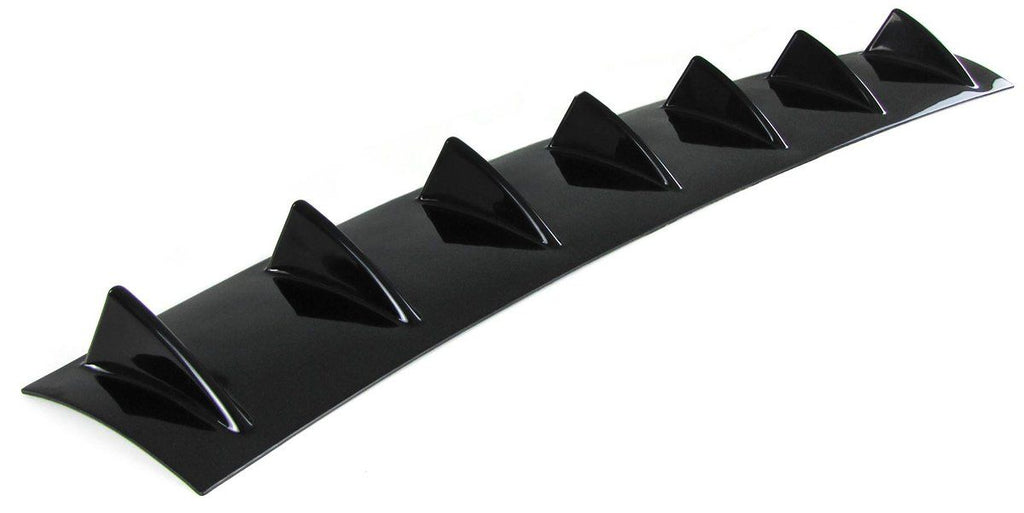Volvo S60R / V70R Rear bumper skirt / lower diffuser with fins / ribs SHARK