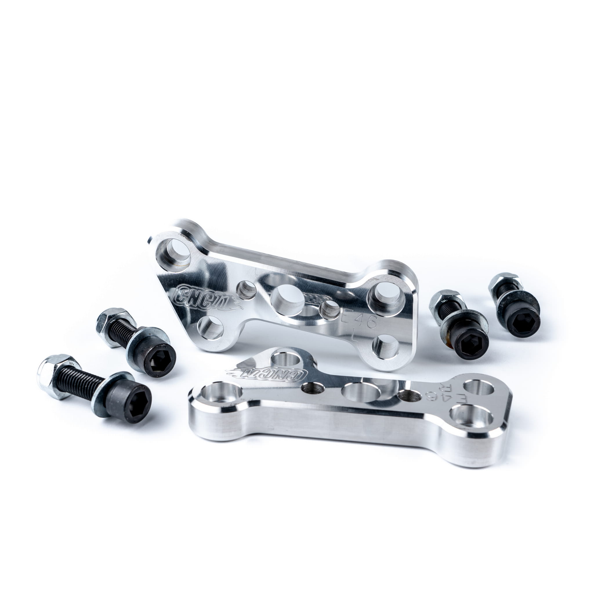 CNC71 Lock adapters BMW E46 - STOCK ARM