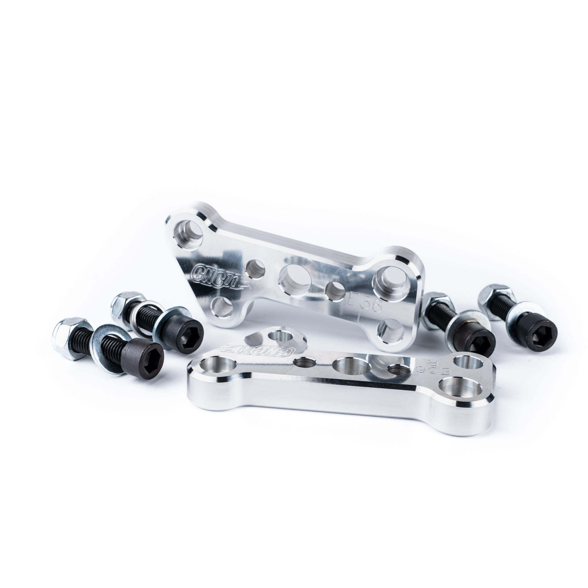 CNC71 Lock adapters BMW E36 - STOCK ARM