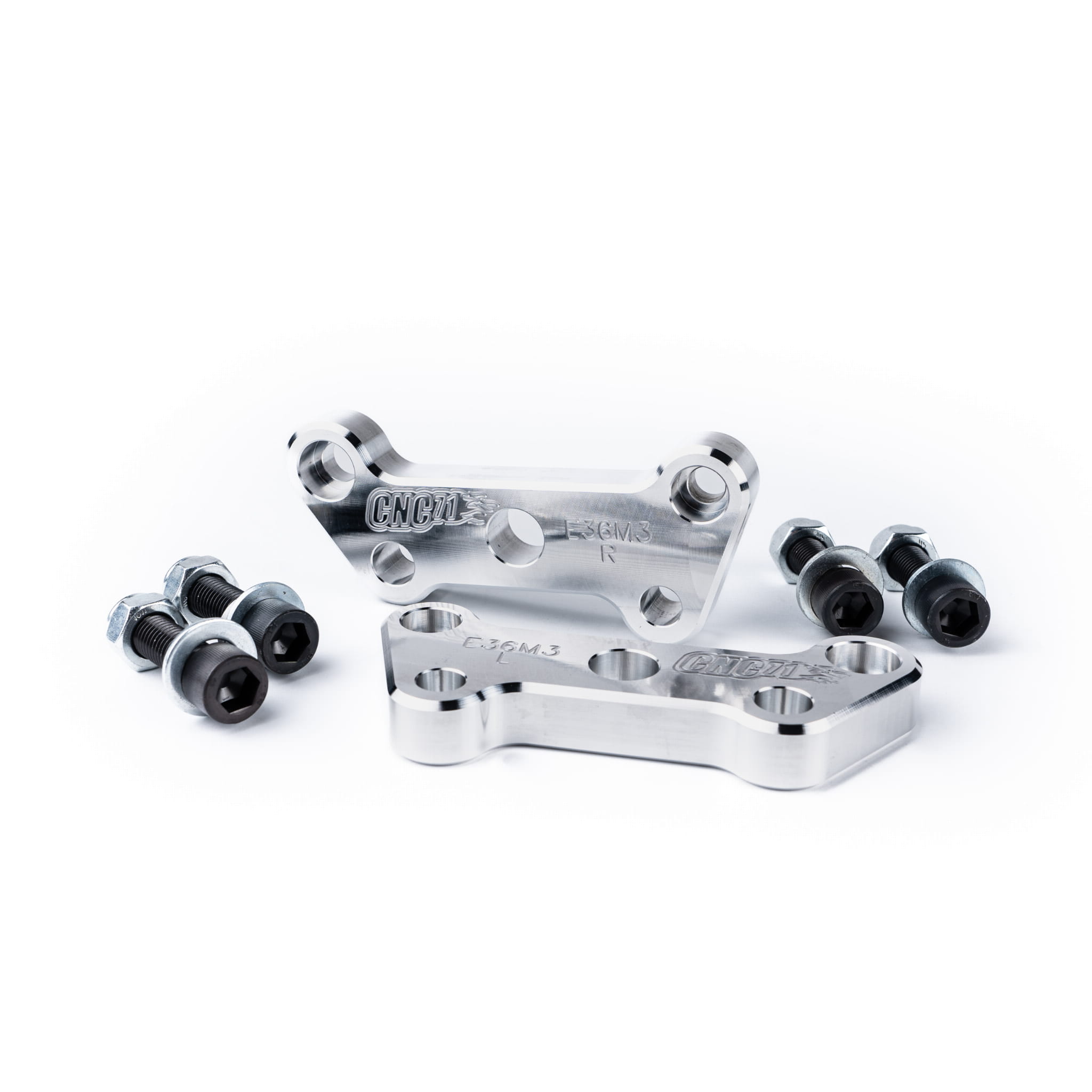CNC71 Lock adapters BMW E36 M3 - STOCK ARM