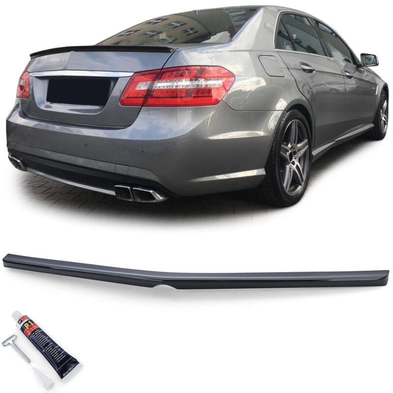 L Look Black Gloss Trunk spoiler For Mercedes-Benz E-Class W212