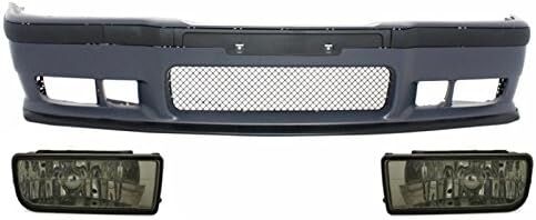 Front Bumper suitable for BMW 3 series E36 (1992-1998) M3 Design With Smoke Fog Lights