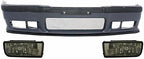 Front Bumper suitable for BMW 3 series E36 (1992-1998) M3 Design With Smoke Fog Lights