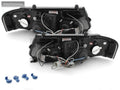 HEADLIGHTS ANGEL EYES BLACK fits VW PASSAT B5 3B 11.96-08.00