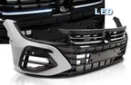 FRONT BUMPER R LOOK WITH LED fits VW ARTEON 20+