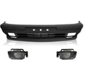 M Sport Look Full Front Bumper For BMW E34 87-96 With Fog Lights