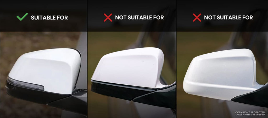 M Style Mirror Caps for BMW F10/F11/F06/F07