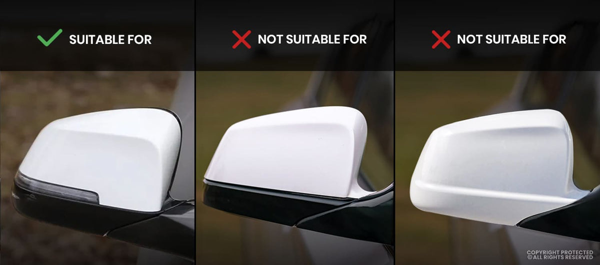 M Style Mirror Caps for BMW F10/F11/F06/F07