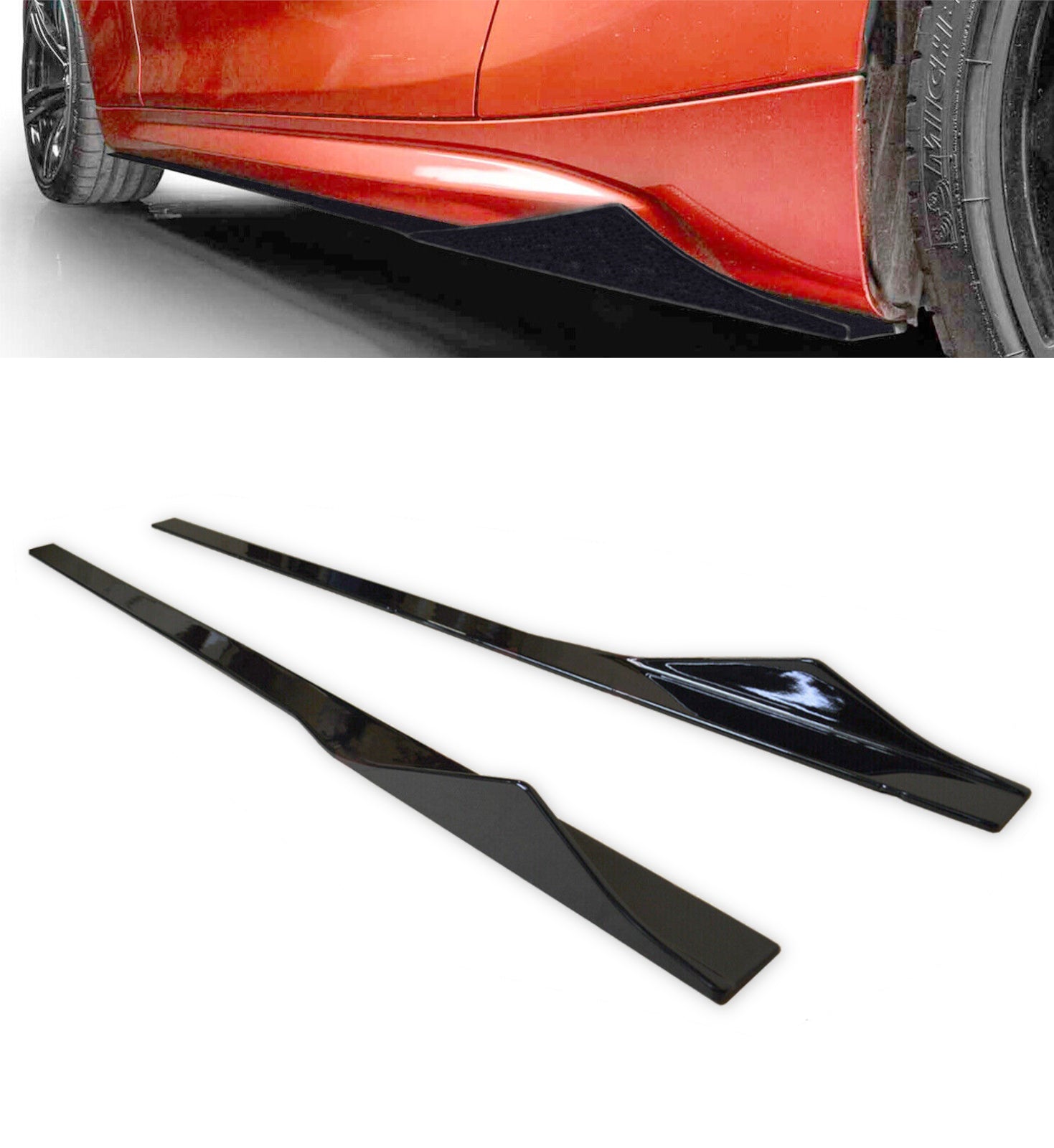 WR Side Skirt Extensions for BMW M2 F87