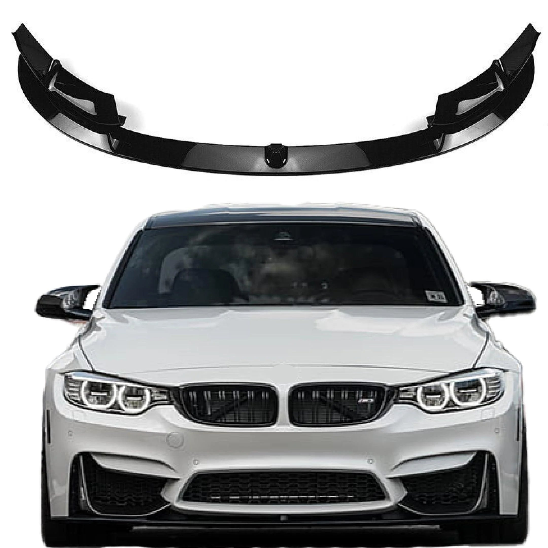 Performance Front bumper Lip for BMW F80 / F82 / F83, glossy black