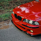 Front Bumper Lip H Look V2 For BMW E39 M Sport / M5, gloss black