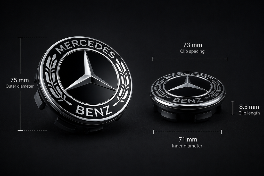 Mercedes-Benz Floating caps
