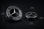 SpinLab Floating Caps for Mercedes-Benz