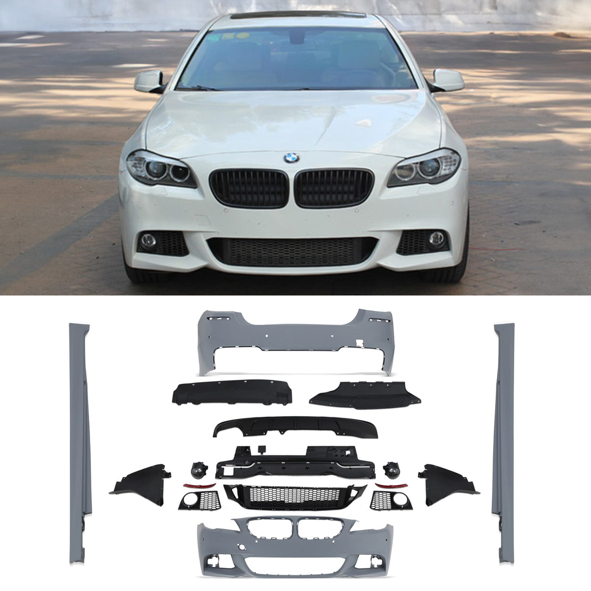 M-Pack Front Bumper for BMW F10/F11 Pre-LCI