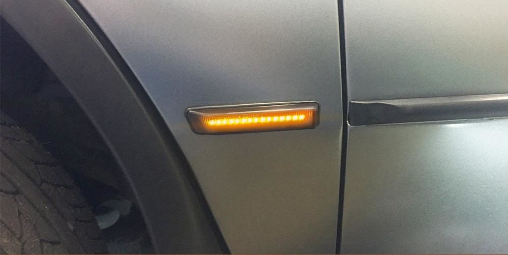SIDE TURN MARKERS SMOKE LED SEQ fits BMW X5 E53 99-06