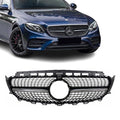 Diamond Front Grille for Mercedes W213/S213/C238