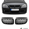 Diamond Kidney Grille Set for BMW E90/E91 Pre-LCI