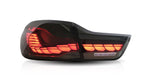 OLED SEQ TAIL LIGHTS SMOKED fits BMW F32