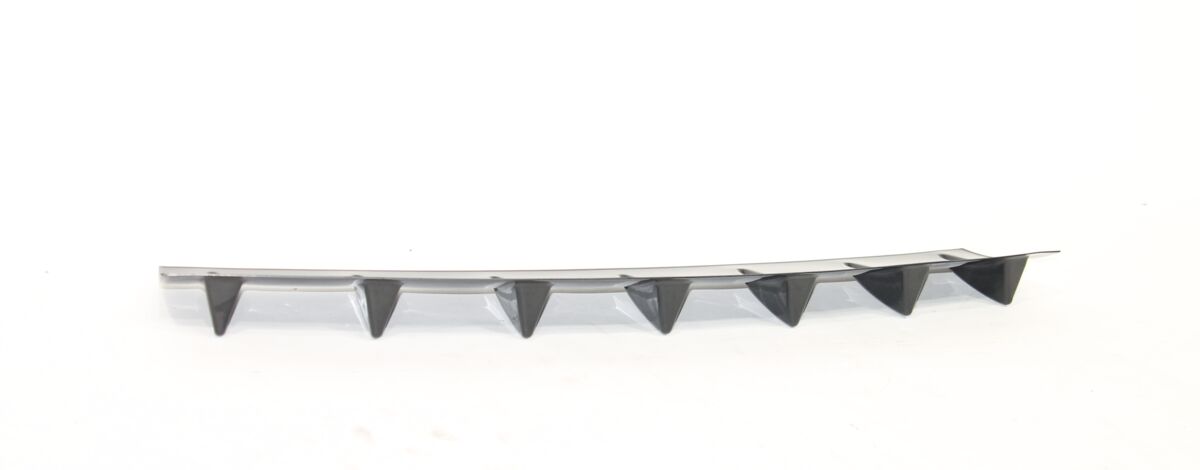Volvo S60R / V70R Rear bumper skirt / lower diffuser with fins / ribs SHARK