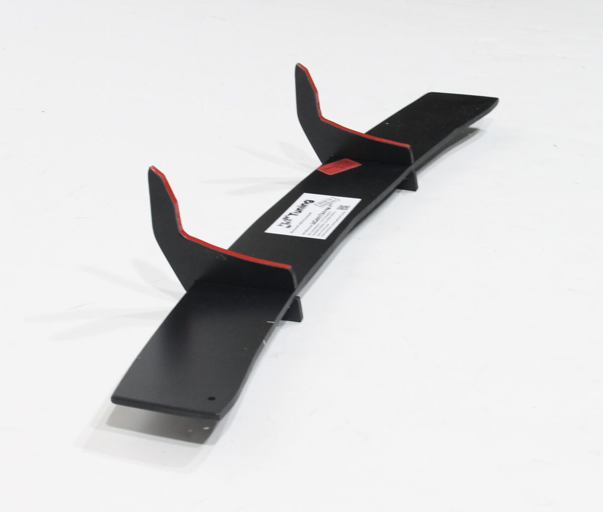 Performance Rear Bumper diffuser addon with ribs fins For Mercedes C-Class W204 / S204 Sport-Line 2011-2015