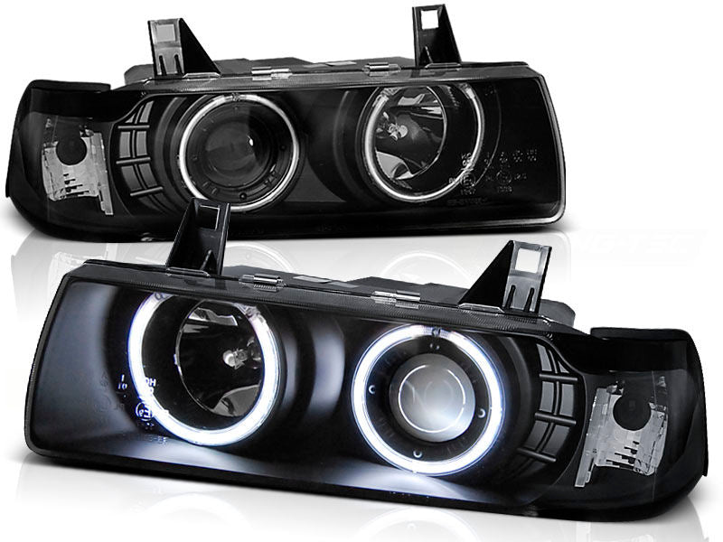 E36 90-99 Coupe/ Cabrio ANGEL EYES CCFL BLACK