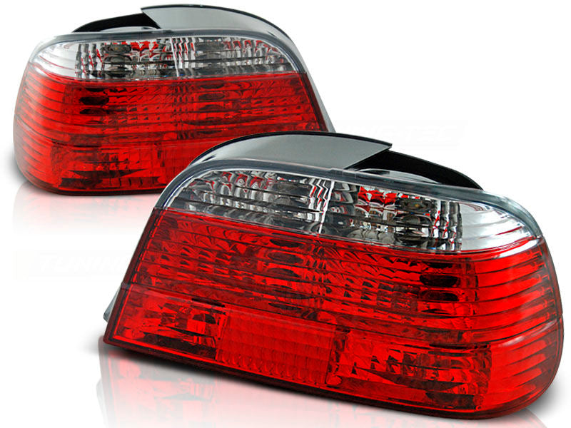 Red White Tail Lights/ Rear Lamps For BMW E38 94-01