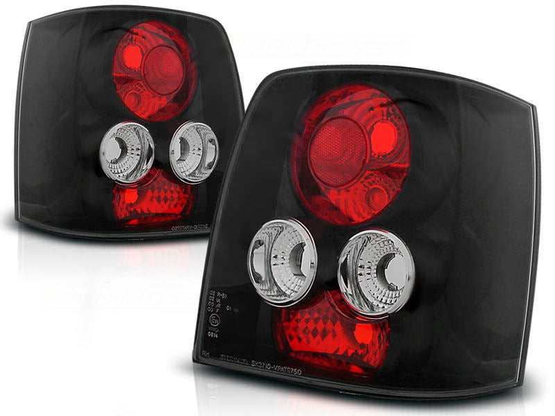 Black Taillights Set/ Rear Lamps For VW Passat 3B (B5) Variant 96-00