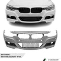 M-Pack Front Bumper w/ PDC for BMW F30/F31