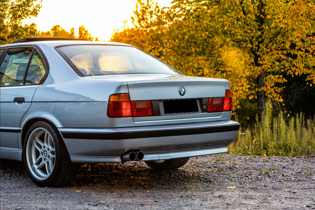 M5 / M Sport Look Full Rear Bumper For BMW E34 87-96 Saloon