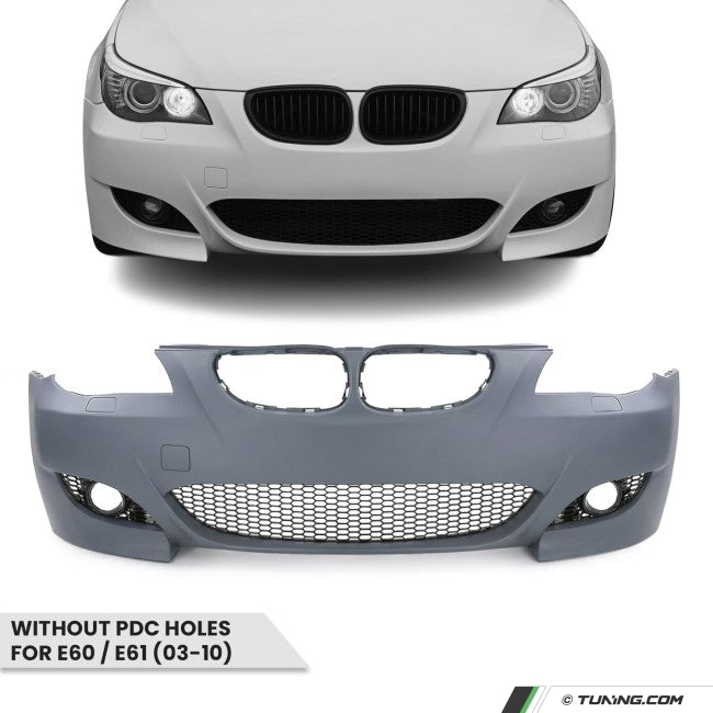 M5 Style Front Bumper No PDC for BMW E60/E61