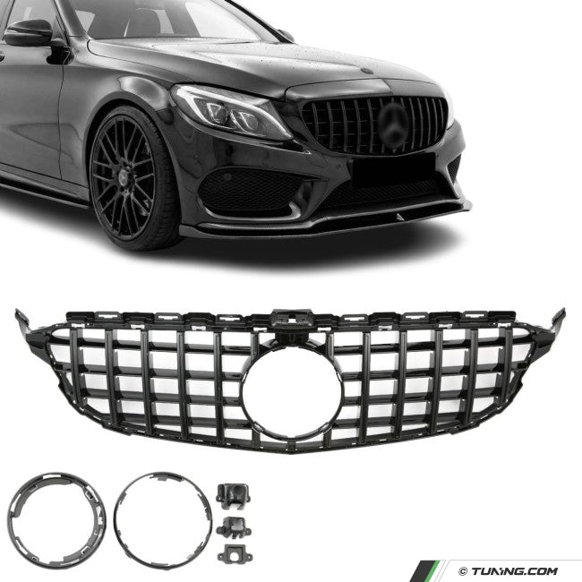 Panamericana GT Style Front Grille for Mercedes W205