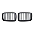 Performance kidney grille, for BMW E36 pre-facelift (90-96), glossy black