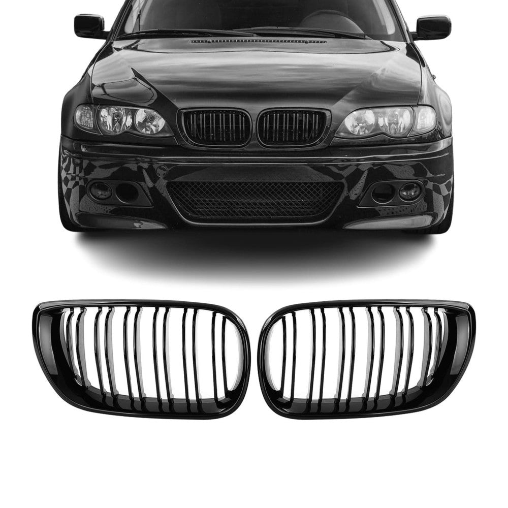 Performance Kidney Grille for BMW E46 Sedan/Touring