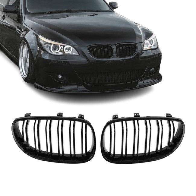 Performance kidney Grille for BMW E60 / E61 (03-10), glossy black