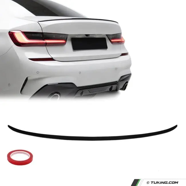Trunk Spoiler for BMW G20 / G80, glossy black