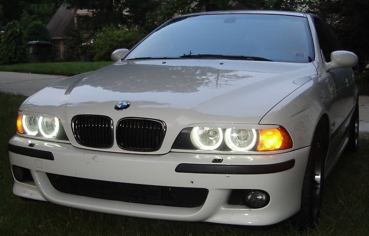 Eyebrows/ Headlight covers For BMW E39 95-03 + M5