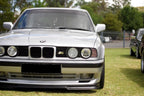 Black Smoked Fog Lights for BMW E34