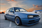 Front Bumper Lower Spoiler for VW Golf III
