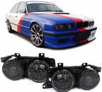 Hella Dark Style Headlights for BMW E34