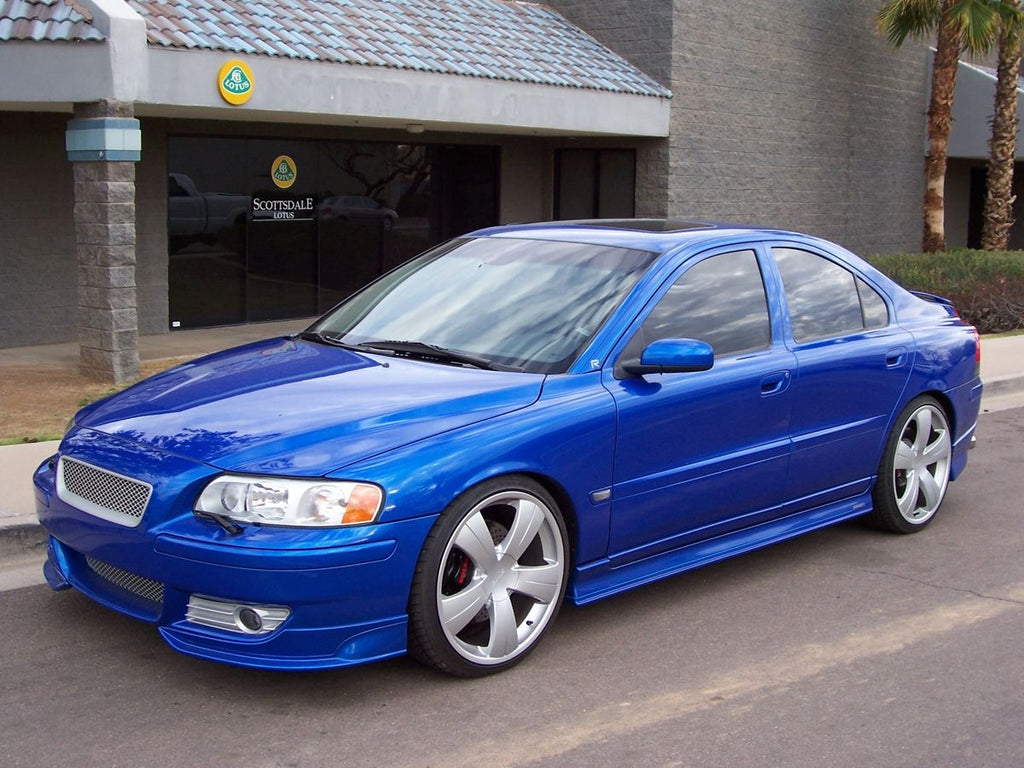 R-Design Front Spoilers Flaps For Volvo S60 / V70 2000-2008