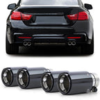 Carbon Black Performance Exhaust Tips for BMW F30-F36