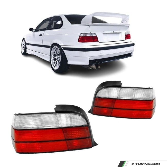 Tail Lights Red/White for BMW E36 Coupe/Cabrio