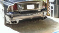 Volvo S60R / V70R Rear bumper skirt / lower diffuser with fins / ribs SHARK