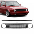 VW Golf MK2 badgeless grille + eyebrow (84-91)