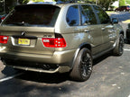 4.6/4.8is Style Rear Bumper Spoiler for BMW X5 E53
