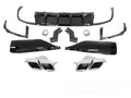 REAR BUMPER DIFFUSER R-line TWIN OUTLET fits VW ARTEON 20-